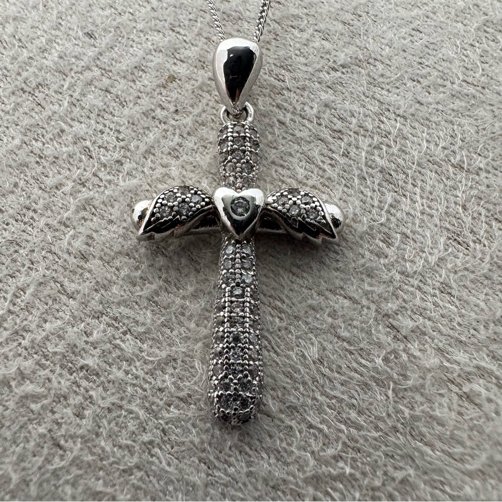 Sterling Silver Cross Necklace
